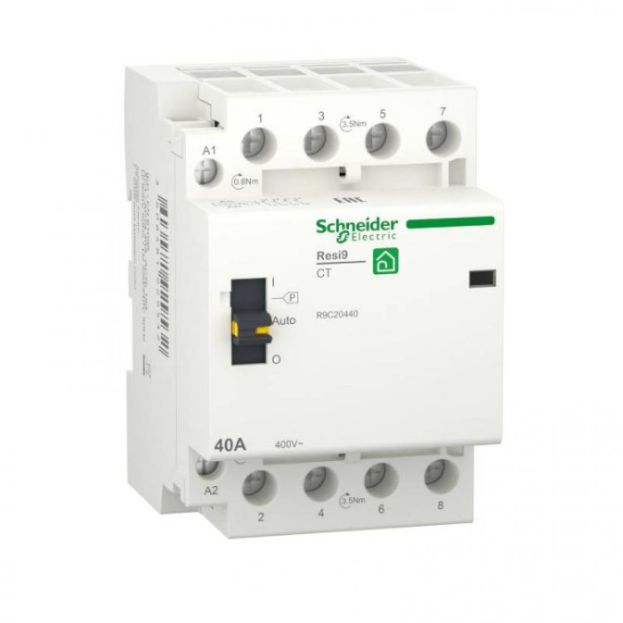 купить купить Контактор 40 A, 3P+N, 4NO ~230В/50Гц RESI9 Schneider Electric (Шнайдер Электрик)  