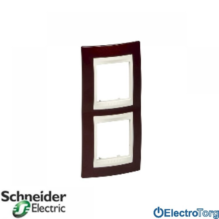 купить купить Рамка двойная вертикальная Unica Top Schneider