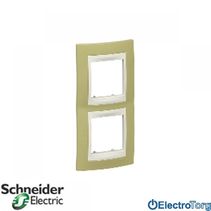 купить купить Рамка двойная вертикальная Unica Top Schneider