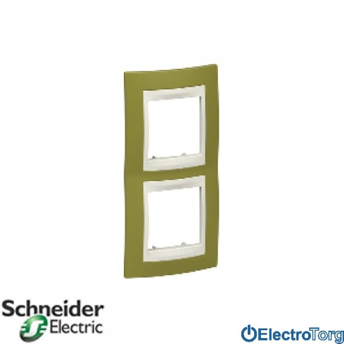 купить купить Рамка двойная вертикальная Unica Top Schneider