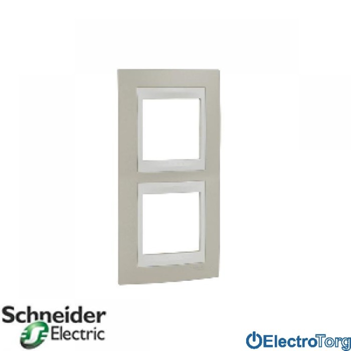 купить купить Рамка двойная вертикальная Unica Top Schneider