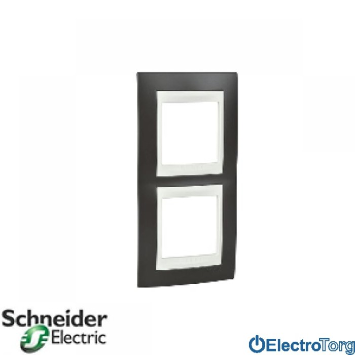 купить купить Рамка двойная вертикальная Unica Top Schneider