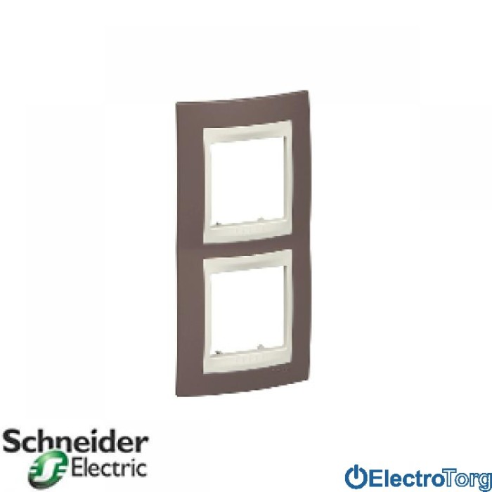 купить купить Рамка двойная вертикальная Unica Top Schneider