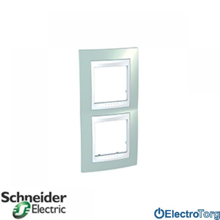 купить купить Рамка двойная вертикальная Unica Top Schneider