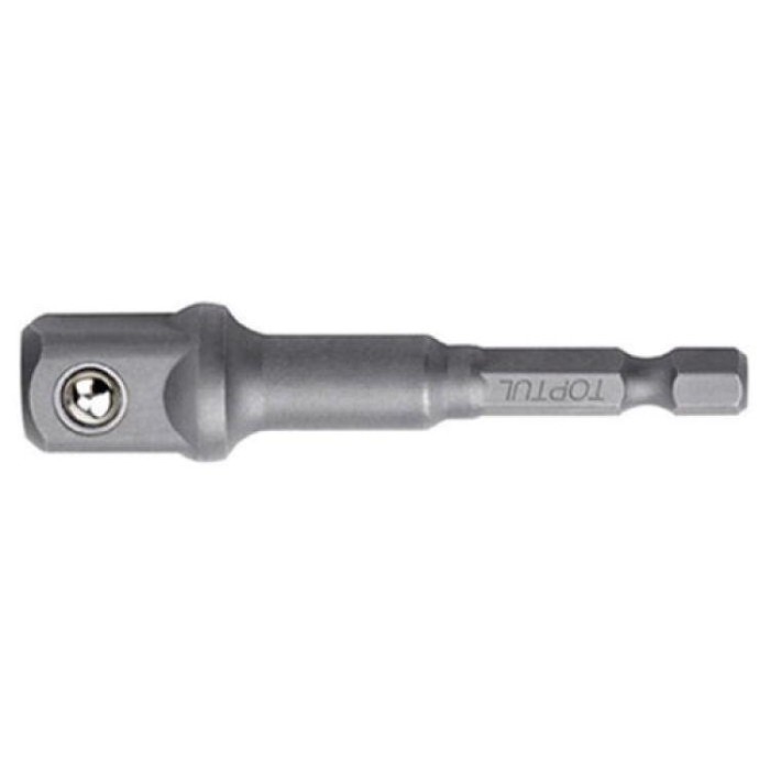 купить купить Адаптер для торцевых головок под шуруповерт TOPTUL 1/4&quot;х1/2&quot; L72 (6-гр.-квадрат) FPKA0816  