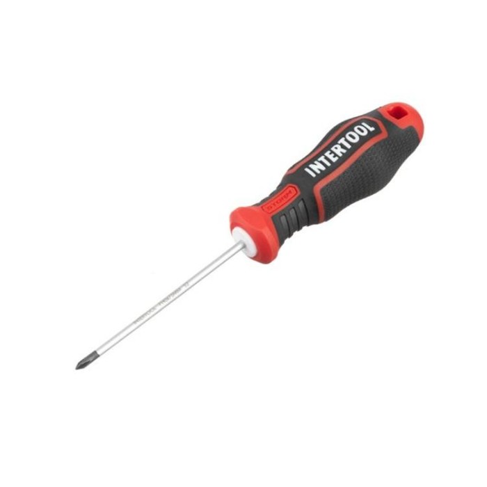 купить купить Отвертка крестовая PH0*75 мм, S2, STORM INTERTOOL VT-3413  