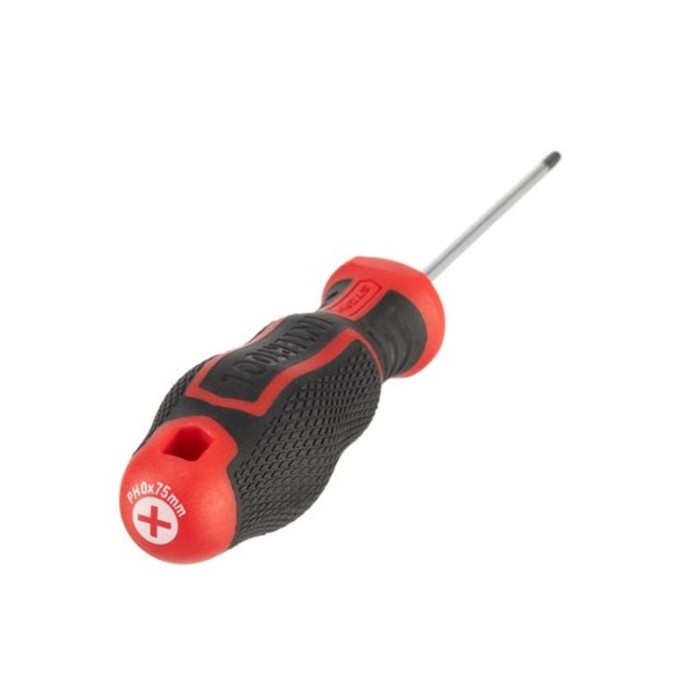 купить купить Отвертка крестовая PH0*75 мм, S2, STORM INTERTOOL VT-3413  