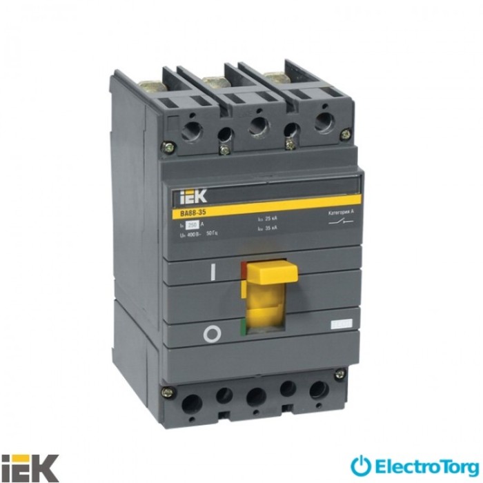купить купить Автоматический выключатель ВА88-35  3Р  125А  35кА ИЭК (IEK)  