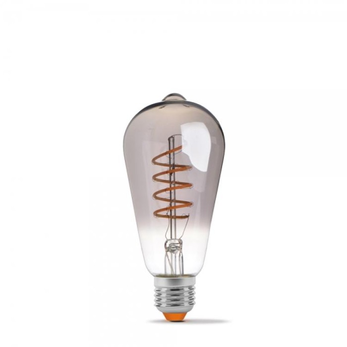 купить купить LED лампа Filament ST64FGD 4W E27 2100K Диммерная графит VIDEX  