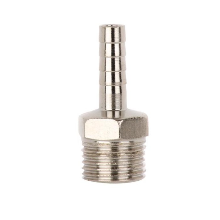купить купить Переходник с наружной резьбой 1/4 на шланг 6мм INTERTOOL PT-1843  