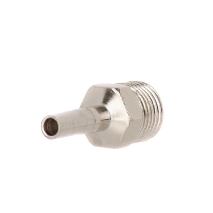 купить купить Переходник с наружной резьбой 1/4 на шланг 6мм INTERTOOL PT-1843  