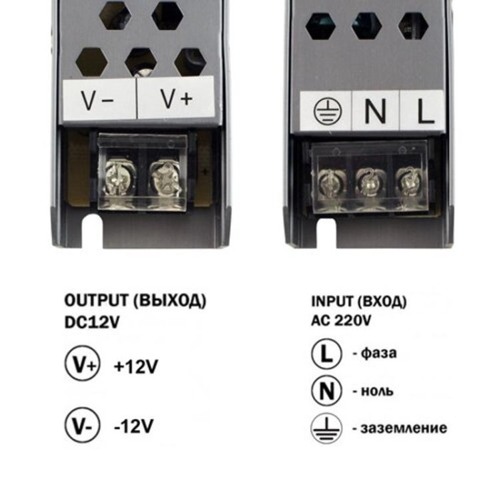 купить купить Блок питания BIOM Professional DC12 60W BPU-60 5А  