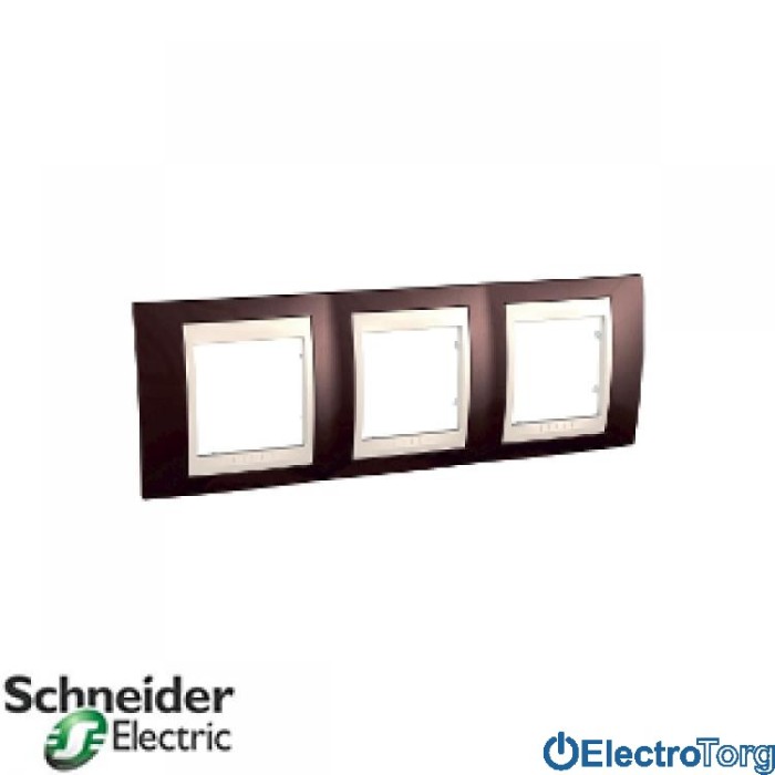 купить купить Рамка тройная горизонтальная Unica Top Schneider Electric