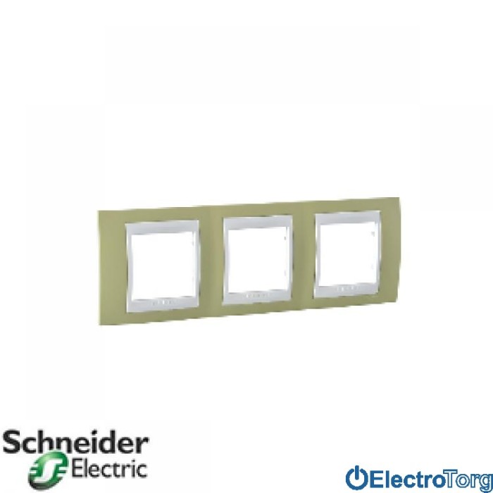 купить купить Рамка тройная горизонтальная Unica Top Schneider Electric