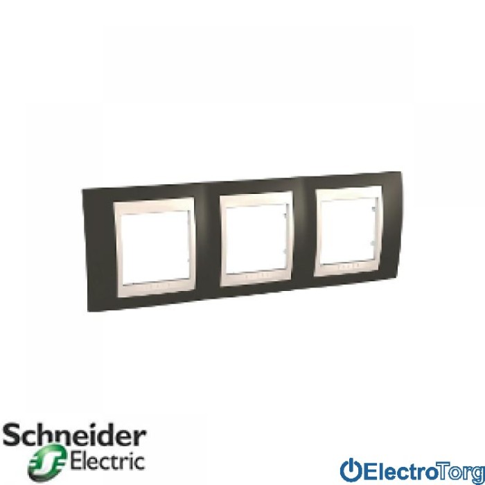 купить купить Рамка тройная горизонтальная Unica Top Schneider Electric