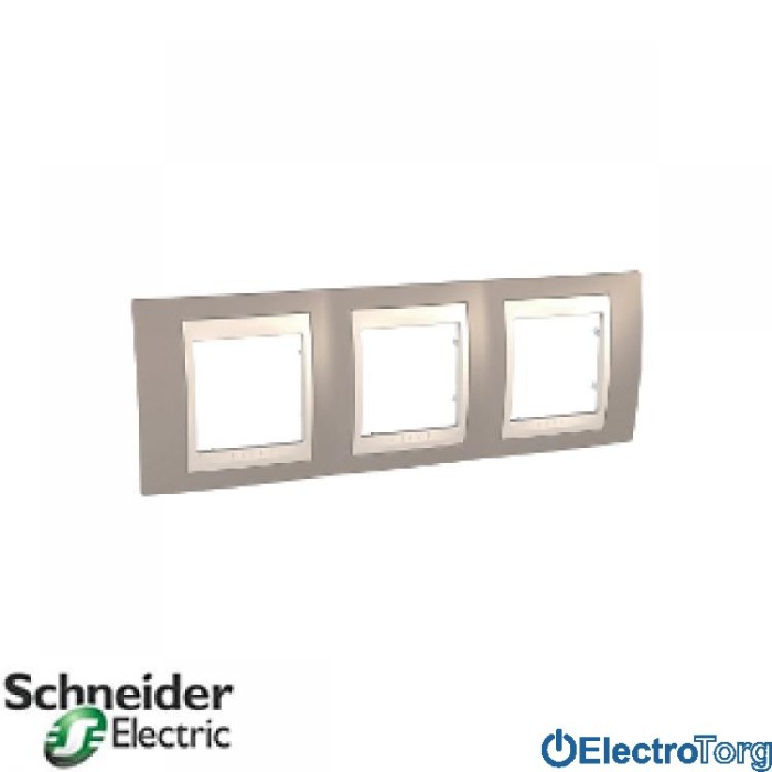 купить купить Рамка тройная горизонтальная Unica Top Schneider Electric