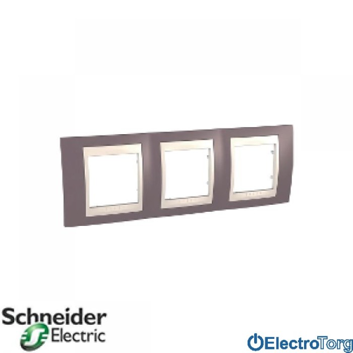 купить купить Рамка тройная горизонтальная Unica Top Schneider Electric