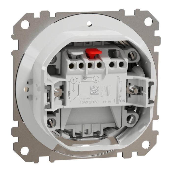 Одноклавішний вимикач, 10АX, IP44, бежевий, Sedna Design&amp;Elements Schneider Electric