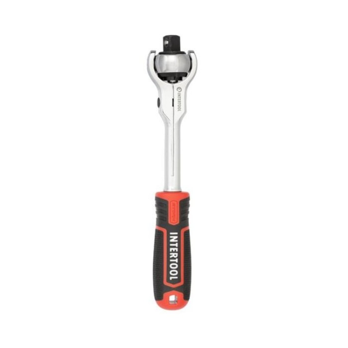 купить купить Рукоятка с храповым механизмом поворотная, 72 зуба 1/2&quot;, Cr-V STORM INTERTOOL ET-8009  