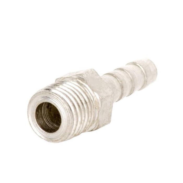 купить купить Переходник с наружной резьбой 1/4 на шланг 8мм INTERTOOL PT-1844  