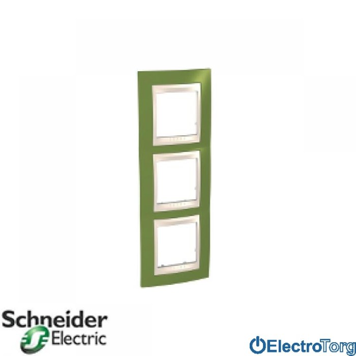купить купить Рамка тройная вертикальная Unica Top Schneider  