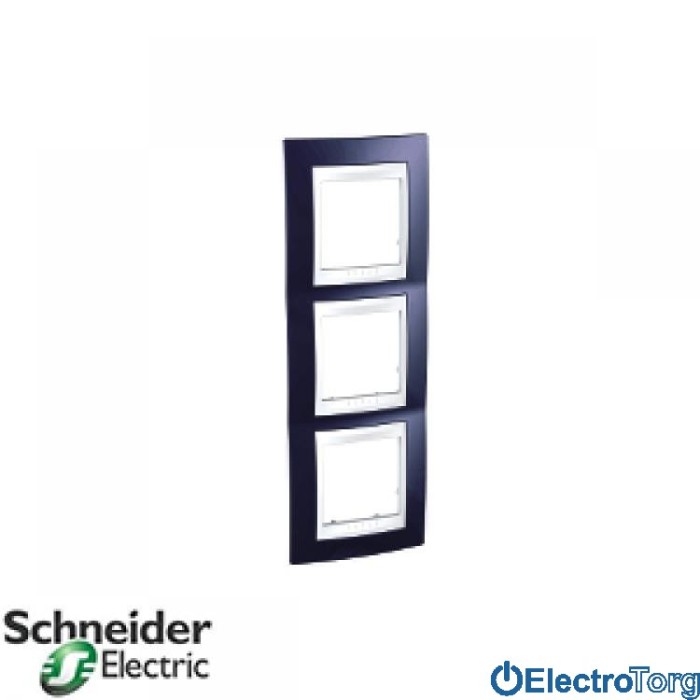 купить купить Рамка тройная вертикальная Unica Top Schneider  