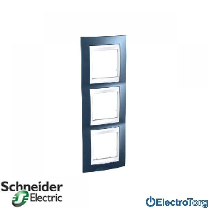 купить купить Рамка тройная вертикальная Unica Top Schneider  