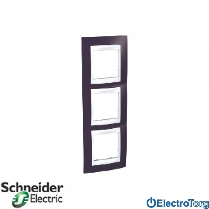 купить купить Рамка тройная вертикальная Unica Top Schneider  