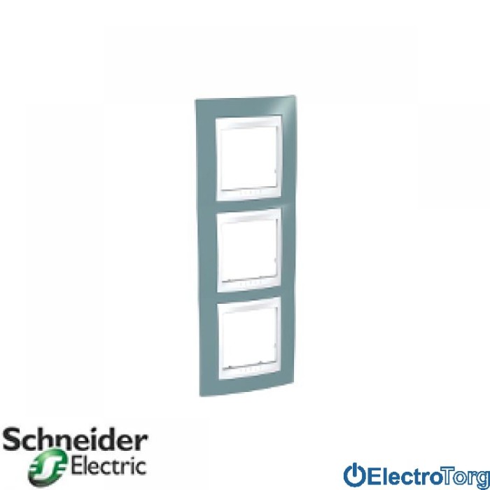 купить купить Рамка тройная вертикальная Unica Top Schneider  