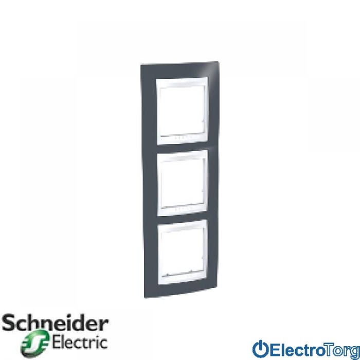 купить купить Рамка тройная вертикальная Unica Top Schneider  