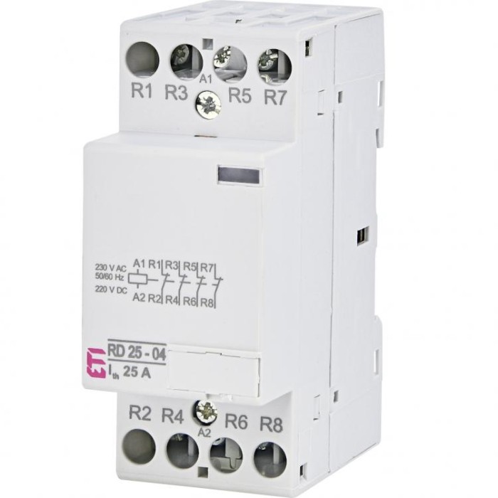 Контактор модульний RD 25-04 230V AC/DC ETI