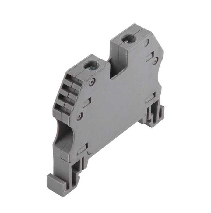 Клема на DIN-рейку 10мм/ 57А 750V прохідна гвинтова, Mutlusan (010 094 000010)