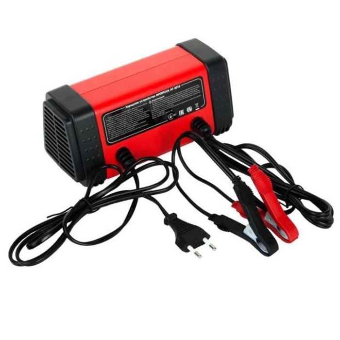 купить купить Зарядное устройство 6/12В, 4/8A, 230В, LED-индикация INTERTOOL AT-3018  