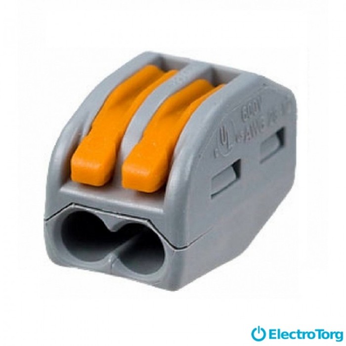 купить купить Клеммник 222-412 2 входа ElectroTorg (ЭлектроТорг)  