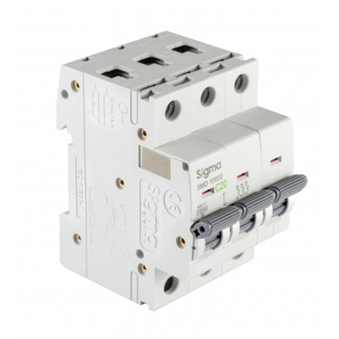 купить купить Автоматичний вимикач SIGMA 10кА, 3Р, 25А&quot;С&quot;(1SMD325C)  