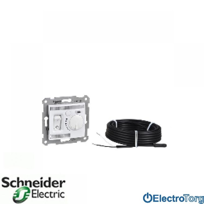 купить купить Термостат тёплого пола 10А белый Sedna Schneider Electric (Шнайдер Электрик)  