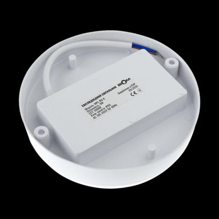 купить купить Светильник светодиодный ЖКХ Biom MPL-R9-6 9Вт 6000К, круг  