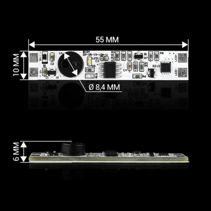 купить купить Оптический датчик DP-05-IR-10A-U IR ON\OFF прямой 10А DC12V  
