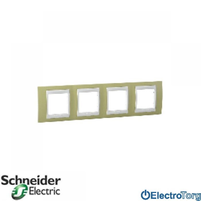 купить купить Рамка четверная горизонтальная Unica Top Schneider Electric  