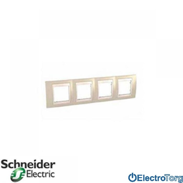 купить купить Рамка четверная горизонтальная Unica Top Schneider Electric  