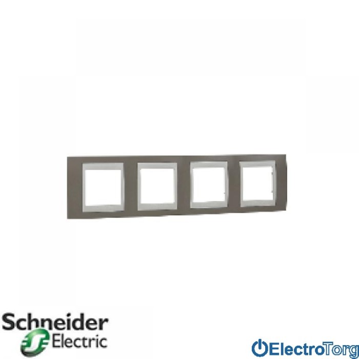 купить купить Рамка четверная горизонтальная Unica Top Schneider Electric  