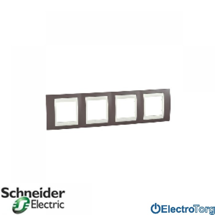 купить купить Рамка четверная горизонтальная Unica Top Schneider Electric  