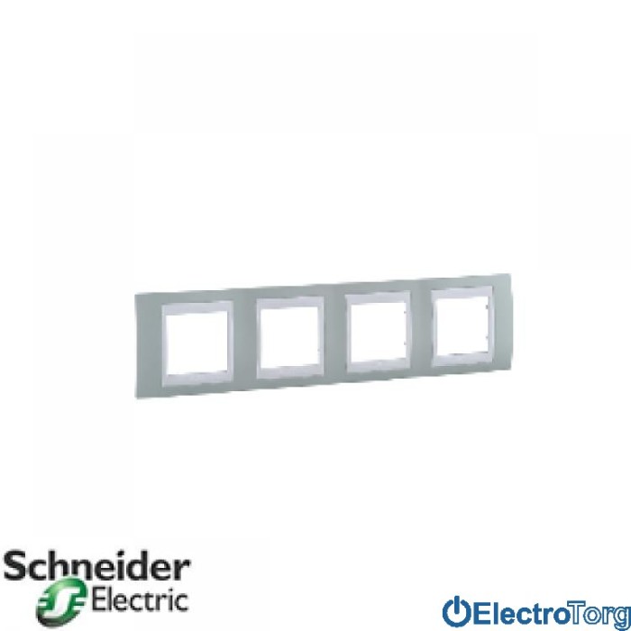 купить купить Рамка четверная горизонтальная Unica Top Schneider Electric  