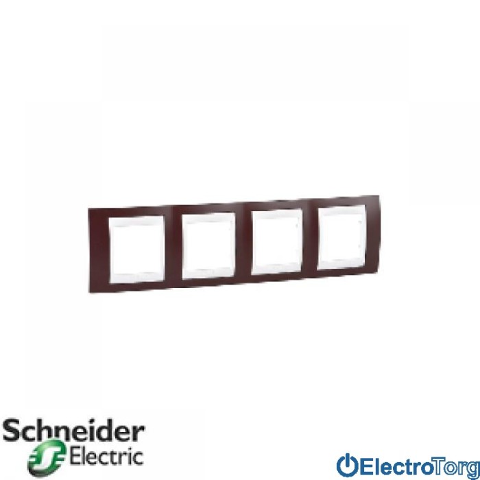 купить купить Рамка четверная горизонтальная Unica Top Schneider Electric  