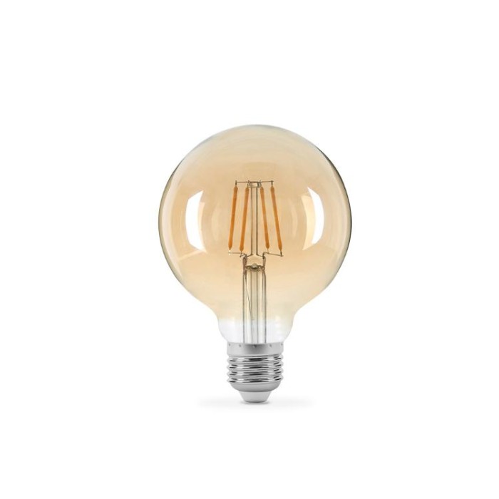 купить купить LED лампа TITANUM  Filament G95 6W E27 2200K бронза  