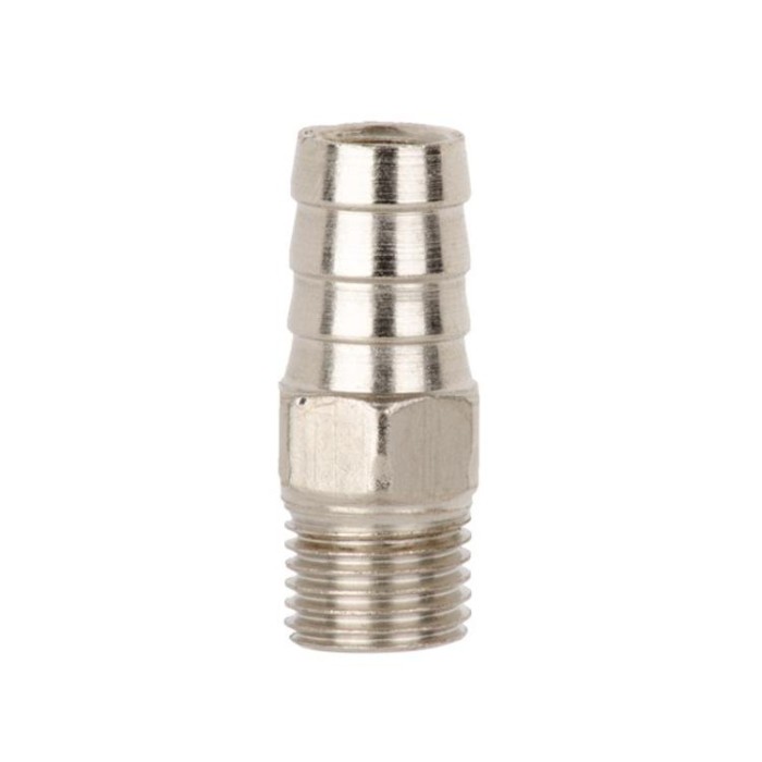 купить купить Переходник с наружной резьбой 1/4 на шланг 12мм INTERTOOL PT-1846  