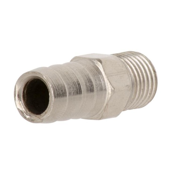 купить купить Переходник с наружной резьбой 1/4 на шланг 12мм INTERTOOL PT-1846  
