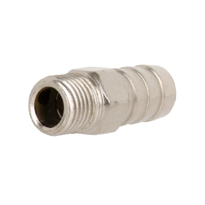 купить купить Переходник с наружной резьбой 1/4 на шланг 12мм INTERTOOL PT-1846  