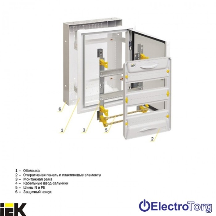 купить купить Корпус металлический ЩРв- 36зк-1 38 IP31 "UNIVERSAL" ИЭК  