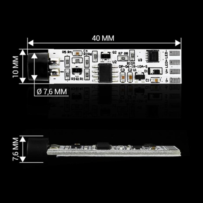 купить купить Оптический датчик DP-06-IR-10A-S IR ON\OFF торцевой 10А DC12V  